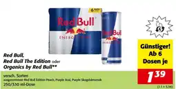 Nah&Frisch Red Bull Red Bull The Edition oder Organics by Red Bull Angebot