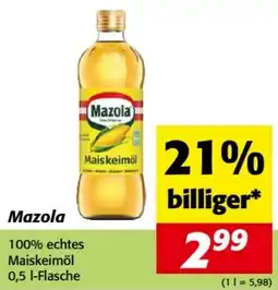 Nah&Frisch Mazola Angebot