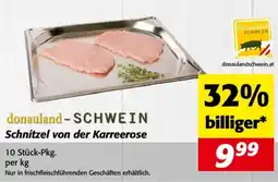 Nah&Frisch Schnitzel von der Karreerose Angebot