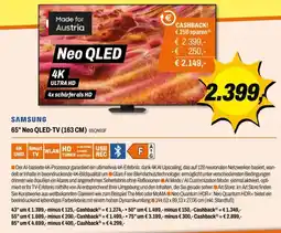 Expert Samsung 65" Neo QLED-TV Angebot
