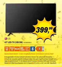Expert Lg 43" led-tv Angebot