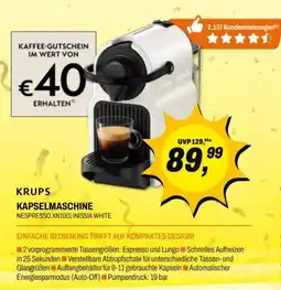 Expert Krups kapselmaschine Angebot