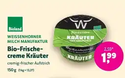 Denn's Biomarkt Bio-Frische- creme Kräuter Angebot