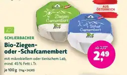 Denn's Biomarkt Schlierbacher Bio-Ziegen- oder -Schafcamembert Angebot
