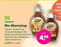 Denn's Biomarkt Dennree Bio-Ahornsirup Angebot