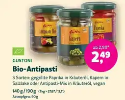Denn's Biomarkt Gustoni Bio-Antipasti Angebot
