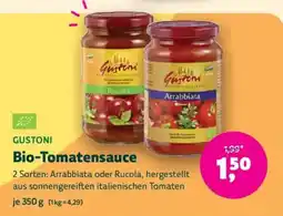 Denn's Biomarkt Gustoni Bio-Tomatensauce Angebot