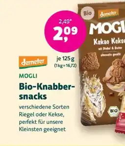 Denn's Biomarkt Mogli Bio-Knabber- snacks Angebot