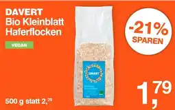 Prokopp Davert Bio Kleinblatt Haferflocken Angebot