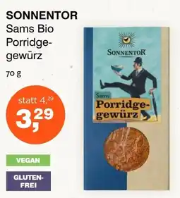 Prokopp Sonnentor Sams Bio Porridge- gewürz Angebot