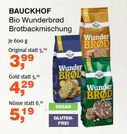 Prokopp Bauckhof Bio Wunderbrød Brotbackmischung Angebot