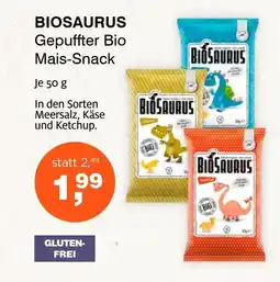 Prokopp BIOSAURUS Gepuffter Bio Mais-Snack Angebot