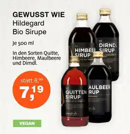 Prokopp Gewusst wie Hildegard Bio Sirupe Angebot