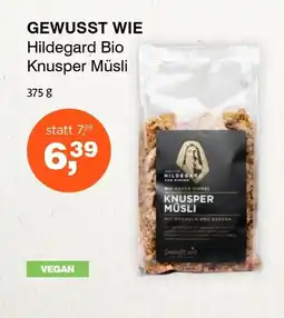 Prokopp GEWUSST WIE Hildegard Bio Knusper Müsli Angebot