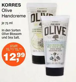 Prokopp KORRES Olive Handcreme Angebot