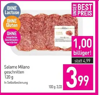 Sutterlüty Salame milano geschnitten Angebot