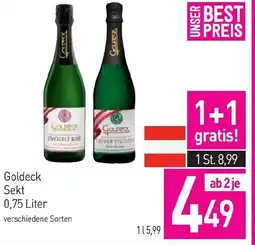 Sutterlüty Goldeck Sekt Angebot