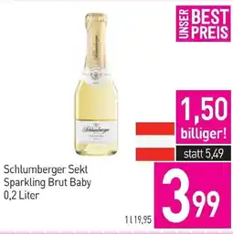 Sutterlüty Schlumberger Sekt Sparkling Brut Baby Angebot