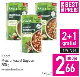 Sutterlüty Knorr Meisterkessel Suppen Angebot