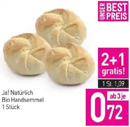 Sutterlüty Ja! Natürlich Bio Handsemmel Angebot