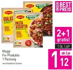 Sutterlüty Maggi Fix-Produkte Angebot