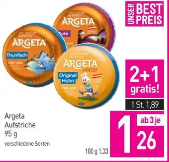 Sutterlüty Argeta Aufstriche Angebot