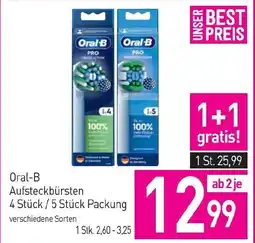 Sutterlüty Oral B Aufsteckbürsten Angebot