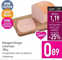 Sutterlüty Metzgerei Broger Leberkäse Angebot