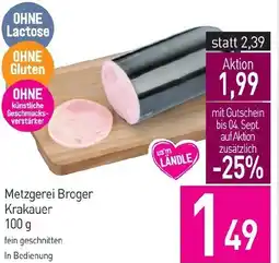 Sutterlüty Metzgerei Broger Krakauer Angebot