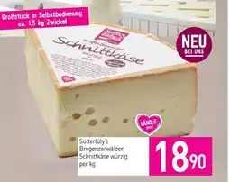 Sutterlüty Sutterlüty's Bregenzerwälder Schnittkäse würzig Angebot