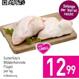 Sutterlüty Sutterlüty's Wälderhennele Flügel Angebot