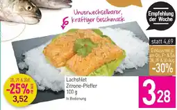 Sutterlüty Lachsfilet Zitrone-Pfeffer Angebot