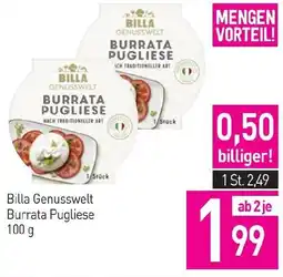 Sutterlüty Billa Genusswelt Burrata Pugliese Angebot