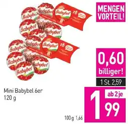 Sutterlüty Mini Babybel ber Angebot