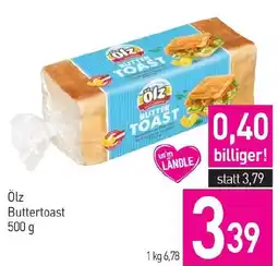 Sutterlüty Ölz Buttertoast Angebot