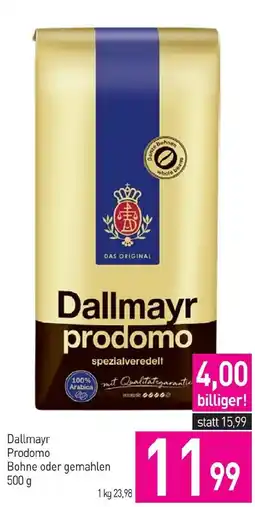 Sutterlüty Dallmayr prodomo Bohne oder gemahlen Angebot