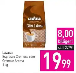 Sutterlüty Lavazza Espresso Cremoso oder Crema e Aroma Angebot