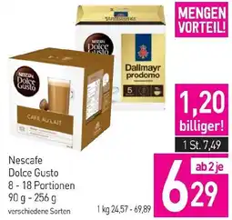 Sutterlüty Nescafe Dolce Gusto Angebot