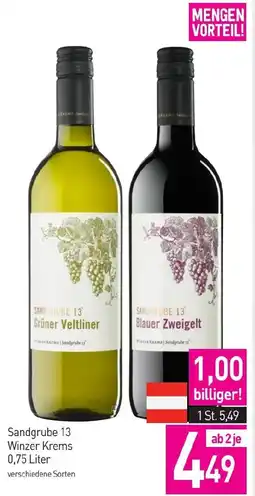 Sutterlüty Sandgrube 13 Winzer Krems Angebot