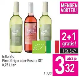 Sutterlüty Billa dio Pinot Grigio oder Rosato IGT Angebot
