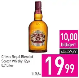 Sutterlüty Chivas Regal Blended Scotch Whisky 12yo Angebot