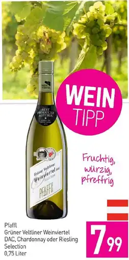 Sutterlüty Pfaffl Grüner Veltliner Weinviertel DAC Chardonnay oder Riesling Angebot