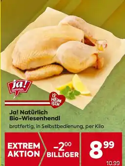Billa Ja! Natürlich Bio-Wiesenhendl Angebot