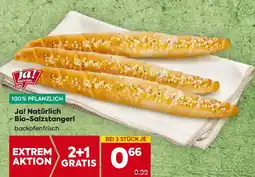 Billa Ja! Natürlich Bio-Salzstangerl Angebot