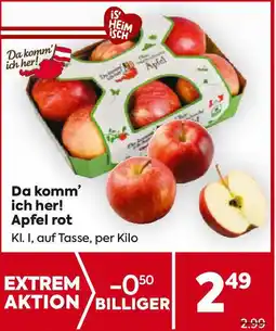 Billa Da komm' ich her! Apfel rot Angebot
