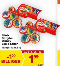 Billa Mini- Babybel Disney Lilo & Stitch Angebot