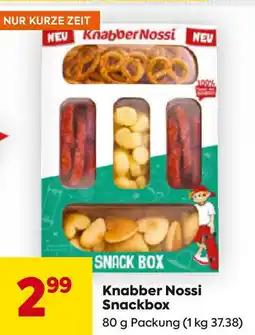Billa Knabber Nossi Snackbox Angebot