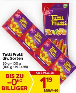 Billa Tutti Frutti div. Sorten Angebot