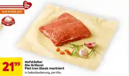 Billa Hofstädter Die Grillerei Flat Iron Steak mariniert Angebot