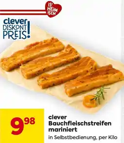 Billa clever Bauchfleischstreifen mariniert Angebot